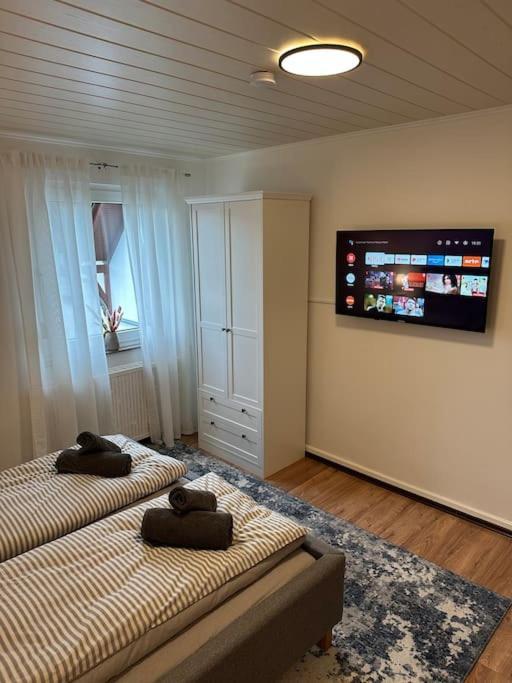 Gemuetliche Wohnung Naehe Alsfeld - Parkplatz Экстерьер фото